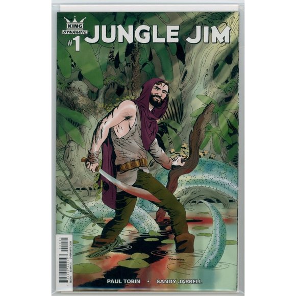 JUNGLE JIM OLD AND NEW! Old #12 ©1989 New #1A ©2015, RATED TEEN+, B&W and Color - Picture 3 of 3